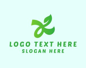 Ecology - Herbal Tea Letter K logo design