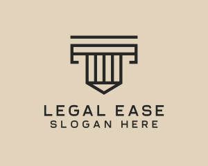 Judiciary - Real Estate Court logo design