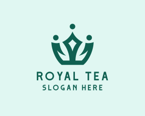 Simple Royal Tiara  logo design