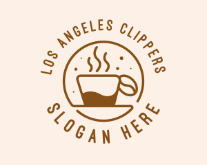 Circle Coffee Bean Cafe Logo