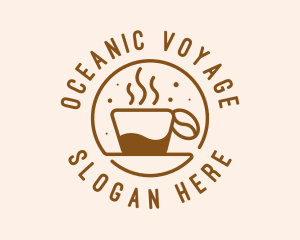 Circle Coffee Bean Cafe Logo