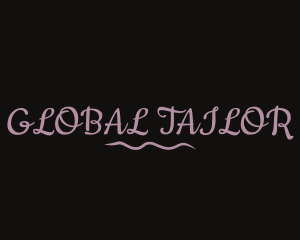 Tailor Fashion Cursive logo design