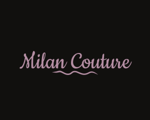 Tailor Fashion Cursive logo design