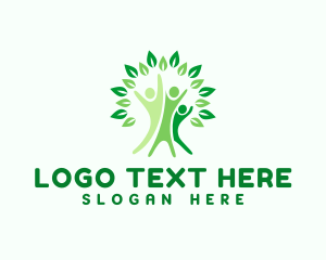 Tree - Wellness Human Tree logo design