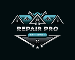 Hammer Roof Repair logo design