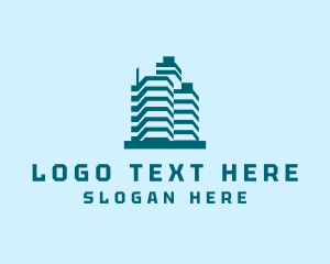 Mortgage - Building Condominium Tower logo design