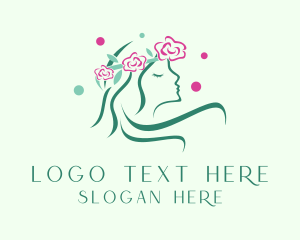 Beautiful Natural Woman Logo