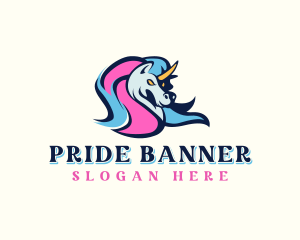 Unicorn Gaming Streamer logo design