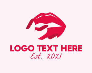 Merchandise - Lip Nail Cosmetics logo design