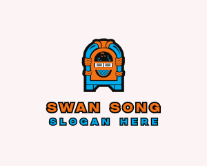 Retro Jukebox logo design