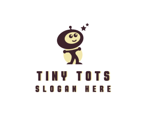 Toddler - Robot Star Tech logo design