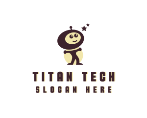 Robot Star Tech logo design