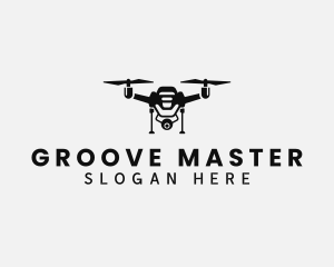 Videography - Aerial Surveillance Drone logo design