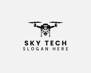 Aerial Surveillance Drone logo design