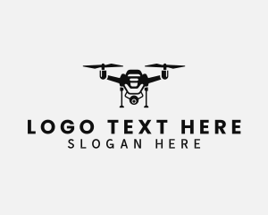 Technology - Aerial Surveillance Drone logo design