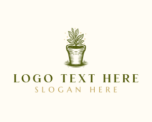 Plant Landscaping Garden Logo