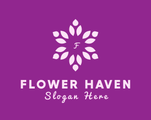 Natural Flower Petals logo design