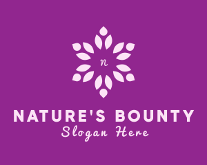 Natural Flower Petals logo design