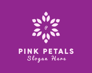 Natural Flower Petals logo design