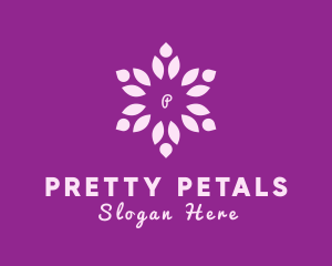 Natural Flower Petals logo design