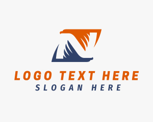 Pilot - Eagle Wings Logistics logo design