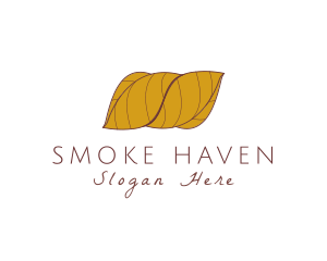 Autumn Wrapped Leaves logo design