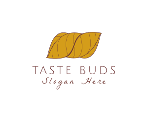 Autumn Wrapped Leaves logo design