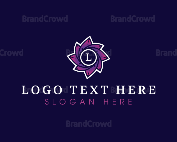 Floral Fashion Apparel Logo