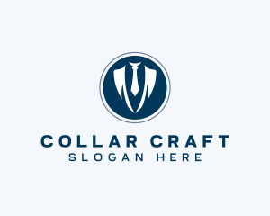 Collar - Corporate Suit Necktie logo design