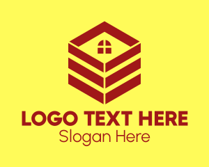 Storage - Box Package Realty logo design