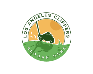 Tool - Lawn Mower Landscaping logo design