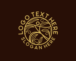 Organic - Yoga Health Zen logo design