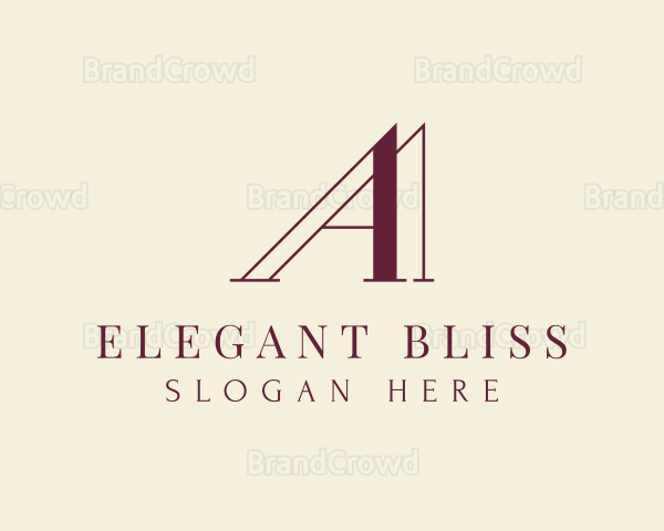 Luxury Elegant Letter A Logo