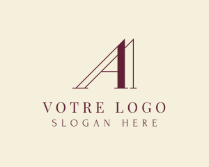 Insurance - Luxury Elegant Letter A logo design