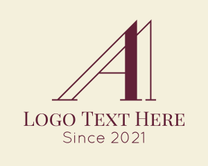 Luxury Elegant Letter A Logo