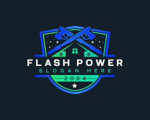 Power Wash Cleaner logo design