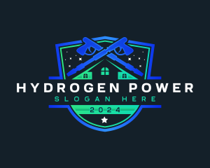 Power Wash Cleaner logo design