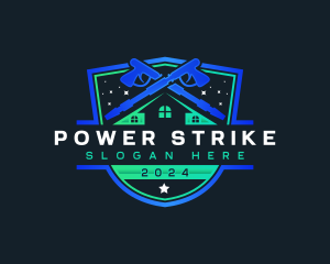 Power Wash Cleaner logo design