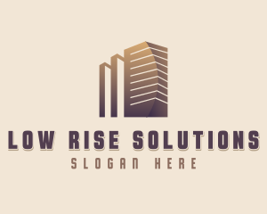 Construction Building Realty logo design