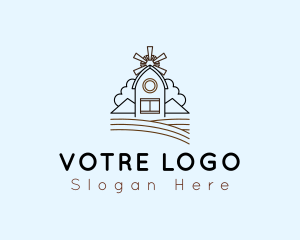 Mill - Farm House Barn logo design