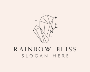  Elegant Crystal Gem Logo