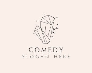  Elegant Crystal Gem Logo