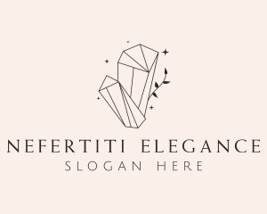  Elegant Crystal Gem logo design