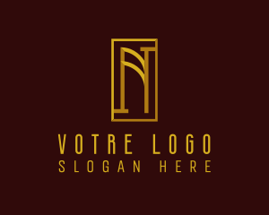 Lettering - Elegant Luxury Hotel logo design