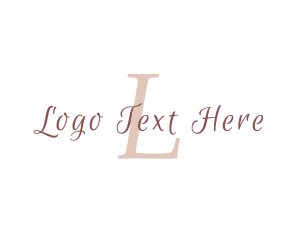 Stylist - Cursive Feminine Studio logo design