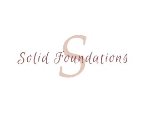 Cursive Feminine Studio Logo