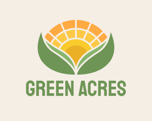 Agricultural - Agricultural Tropical Nature logo design