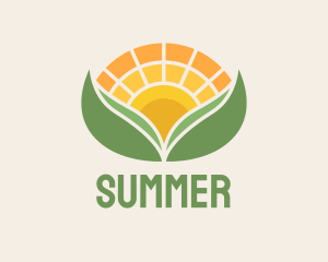 Agricultural Tropical Nature  logo design