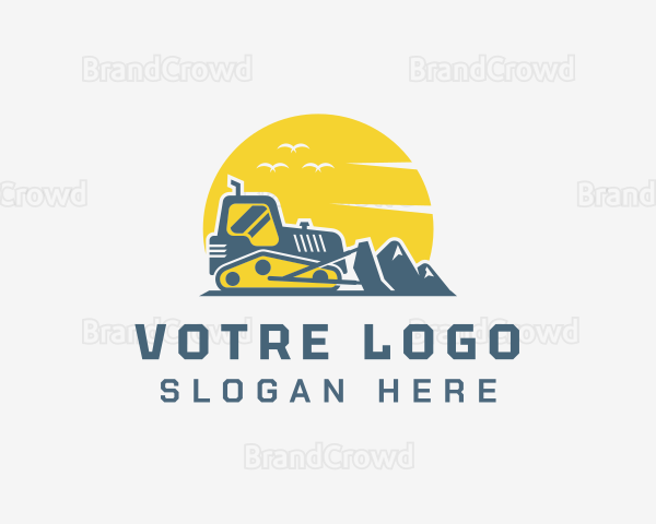 Sun Mountain Bulldozer Logo