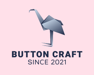 Ostrich Paper Craft  logo design